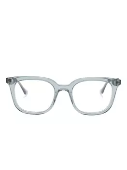 Gucci Eyewear очки в квадратной оправе, зеленый