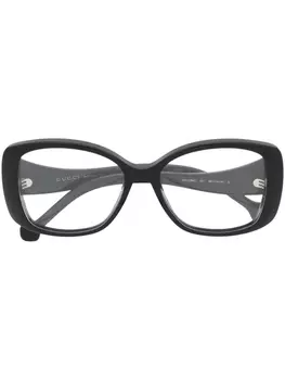 Gucci Eyewear очки в массивной квадратной оправе, черный