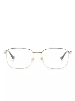 Gucci Eyewear очки в металлической оправе, золотистый