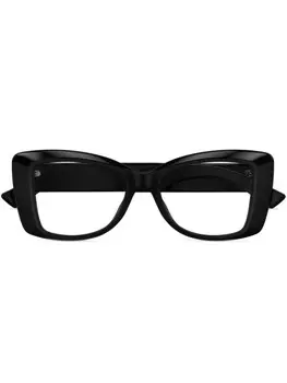 Gucci Eyewear очки в оправе 'бабочка', черный
