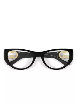 Gucci Eyewear очки в оправе 'кошачий глаз', черный