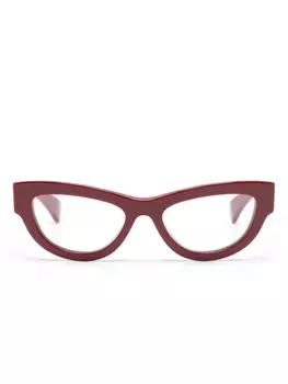 Gucci Eyewear очки в оправе 'кошачий глаз', красный