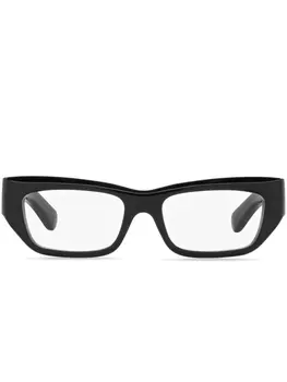 Gucci Eyewear очки в оправе 'кошачий глаз' с логотипом, черный
