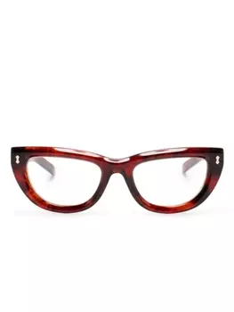 Gucci Eyewear очки в оправе 'кошачий глаз', красный