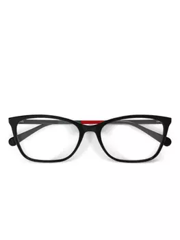 Gucci Eyewear очки в прямоугольной оправе, черный