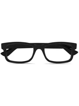 Gucci Eyewear очки в прямоугольной оправе, черный