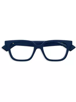 Gucci Eyewear очки в прямоугольной оправе, синий