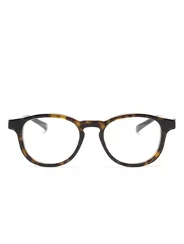 Gucci Eyewear солнцезащитные очки GG1510O в круглой оправе, коричневый