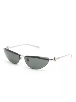 Gucci Eyewear солнцезащитные очки GG1701S, серебряный