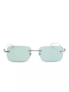 Gucci Eyewear солнцезащитные очки GG1703S, серебристый