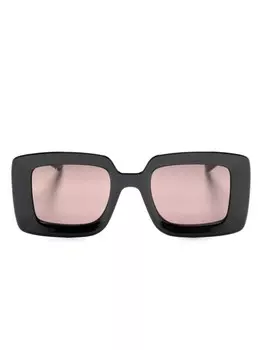 Gucci Eyewear солнцезащитные очки GG1718S, черный