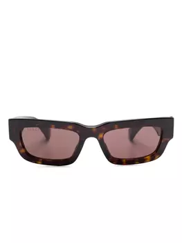 Gucci Eyewear солнцезащитные очки GG1838S, коричневый