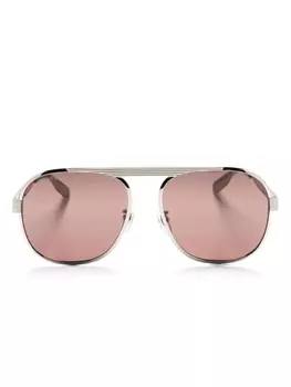 Gucci Eyewear солнцезащитные очки-навигаторы, серый