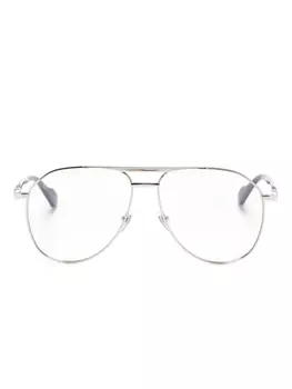 Gucci Eyewear солнцезащитные очки-пилоты, серый