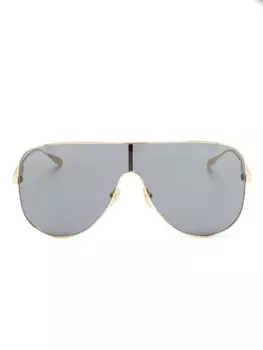 Gucci Eyewear солнцезащитные очки-пилоты, золотистый