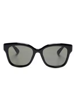 Gucci Eyewear солнцезащитные очки с логотипом GG1830SK, черный