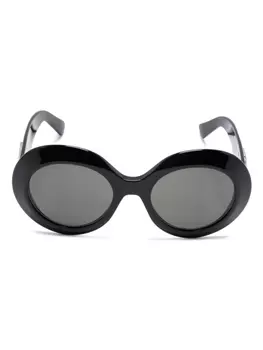 Gucci Eyewear солнцезащитные очки с логотипом Interlocking G, черный