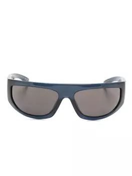 Gucci Eyewear солнцезащитные очки с логотипом, синий