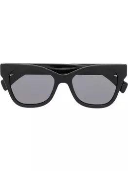 Gucci Eyewear солнцезащитные очки в оправе 'кошачий глаз', черный
