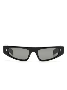 Gucci Eyewear солнцезащитные очки в оправе 'кошачий глаз', черный