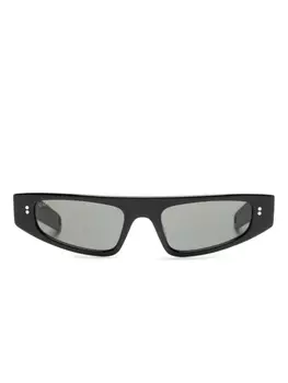 Gucci Eyewear солнцезащитные очки в оправе 'кошачий глаз', черный