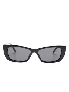 Gucci Eyewear солнцезащитные очки в оправе 'кошачий глаз', черный