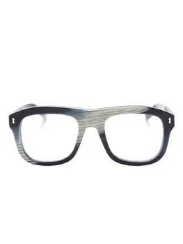 Gucci Eyewear солнцезащитные очки в сменной оправе, черный