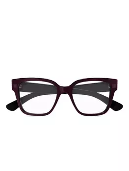 Gucci Eyewear square-frame очки, фиолетовый