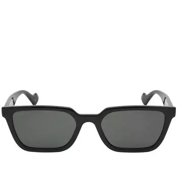 Gucci Eyewear Светлые солнцезащитные очки Generation, черный