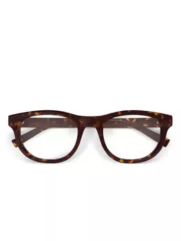 Gucci Eyewear Web-detail очки, коричневый