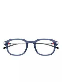 Gucci Eyewear Web-detail очки, синий