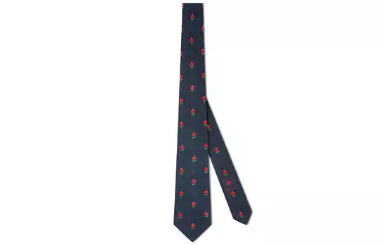 GUCCI Галстук мужской синий