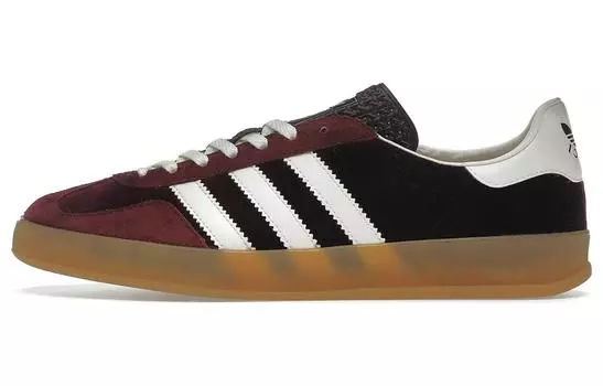 Кроссовки мужские Gucci Gazelle Series, бордовый / черный