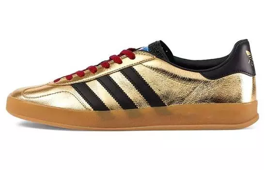 Кроссовки женские Gucci Gazelle, золотой