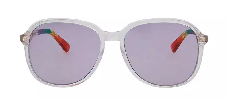 Gucci GG0259S 003 Большие квадратные солнцезащитные очки, мультиколор