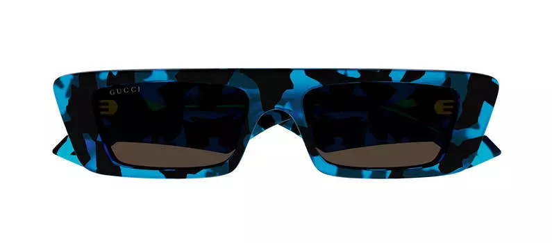Gucci GG1331S M 004 Солнцезащитные очки с плоской верхушкой, мультиколор