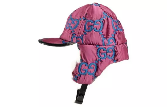 GUCCI Хлопковая шляпа и кепки женская розовая