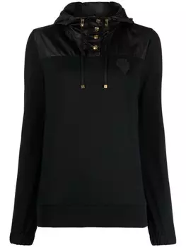 Gucci худи с аппликацией, черный