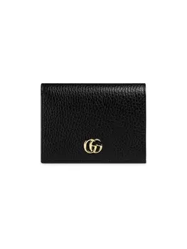 Gucci картхолдер GG Marmont, черный