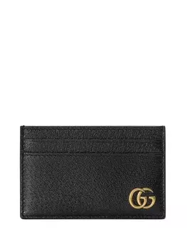 Gucci картхолдер GG Marmont, черный