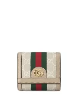 Gucci картхолдер Ophidia, нейтральный цвет
