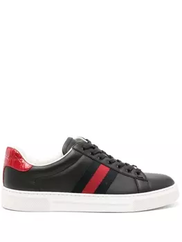 Gucci кеды Ace с контрастными полосками, черный