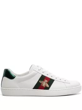 Gucci кеды Ace с отделкой Web, белый