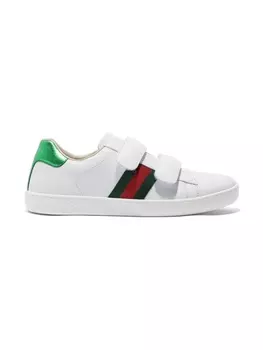 Gucci Kids кеды Ace, белый
