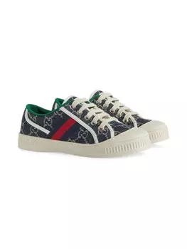Gucci Kids кеды Gucci Tennis 1977, синий