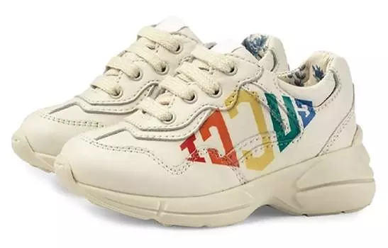 Кроссовки детские Gucci Kids Lifestyle, кремовый