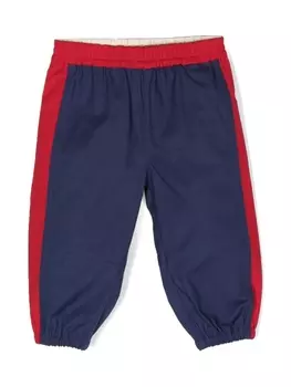 Gucci Kids спортивные брюки, синий