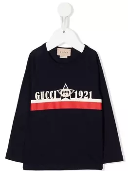Gucci Kids толстовка Gucci 1921, синий