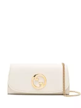 Gucci кошелек Blondie на цепочке, нейтральный цвет