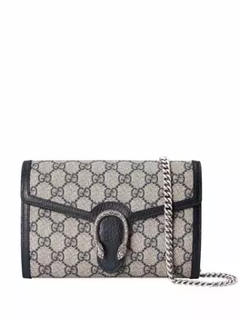 Gucci кошелек Dionysus с цепочкой, синий